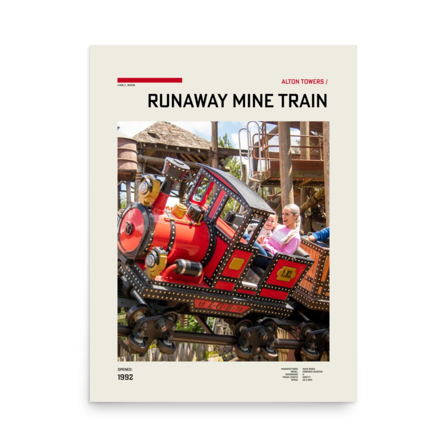 The Oldest Operating Coaster (AT): Runaway Mine Train